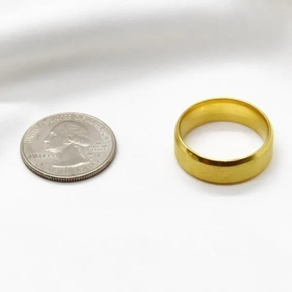 Steel Gold Ring - Image 2