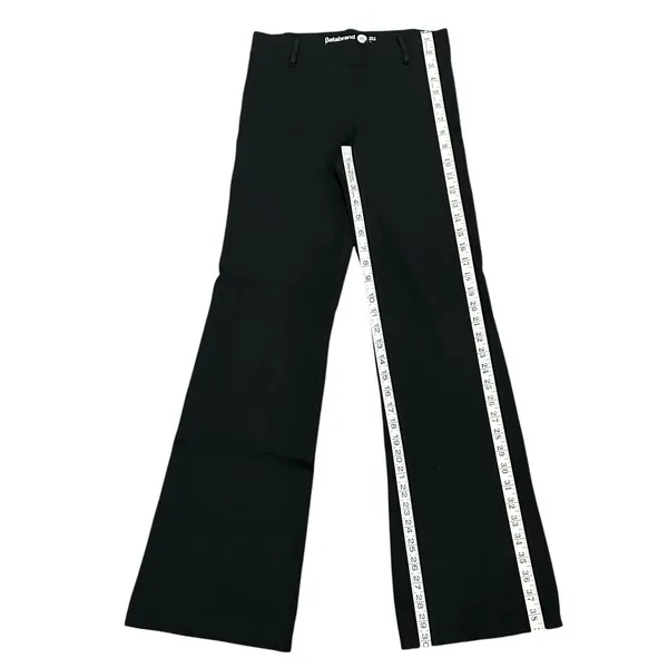 Betabrand Yoga Dress Pants Black Bootcut Flare Stretch Office Trousers Office - Image 3