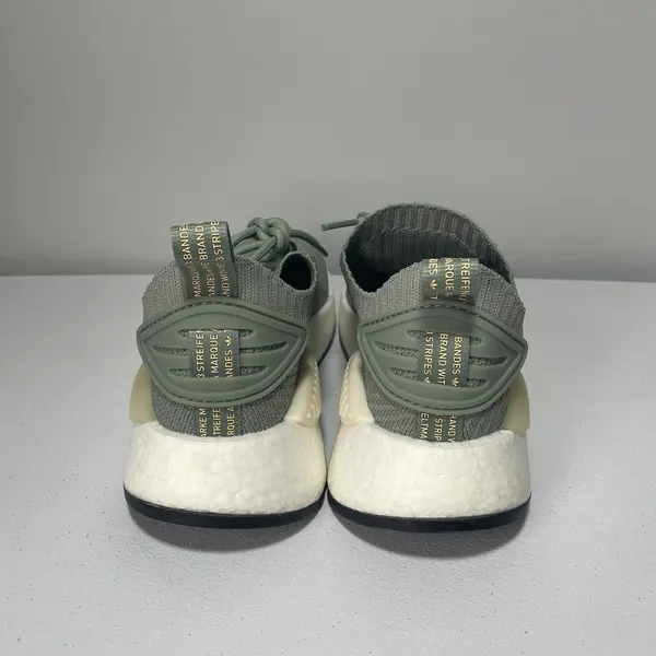 Adidas Women's Athletic Shoes NMD_W1 'Silver Green Acid Orange' 2023 Size 9 - Image 4
