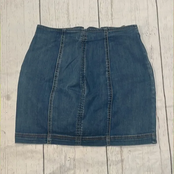 Pacsun blue denim short skirt - Image 4