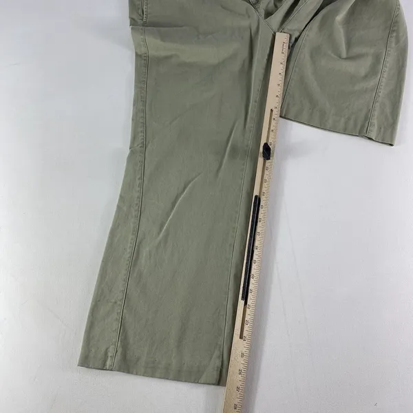 Columbia Pants Womens 12 Tan Chino 27" Inseam Cotton Polyester Hiking READ - Image 8