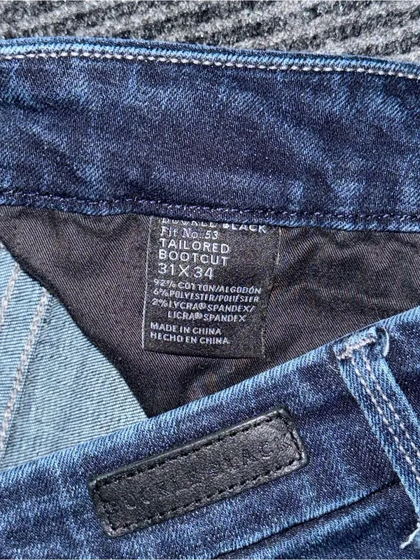 Buckle Black Fit No 53 Tailored Bootcut Stretch Jean Women 31 x 32.5 BBW1041 EUC - Image 9