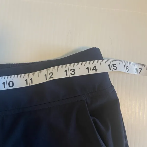 ATHLETA‎ Brooklyn Ankle Pants Black Pull On Women’s Size 4 Sporty Athleisure Run - Image 6