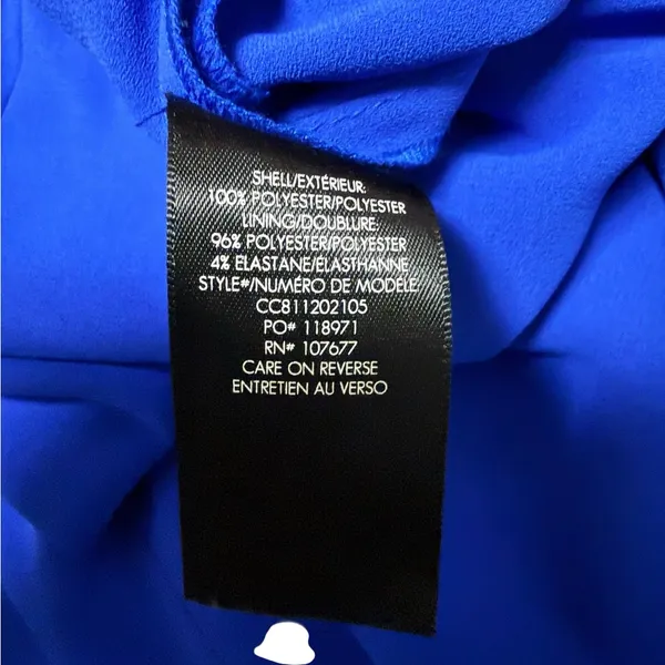 Alice + Olivia “Bo” Pull-Up Pant – Cobalt - Size Small - Image 6
