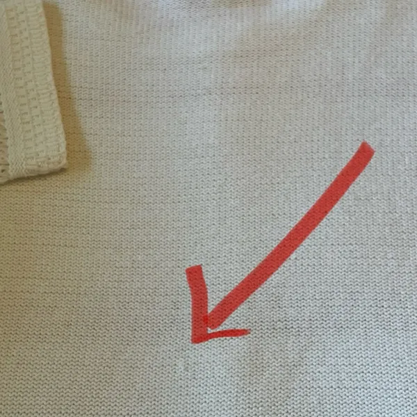 Lucky Brand Long Sleeve White Lightweight Sweater Size L Large - Image 8