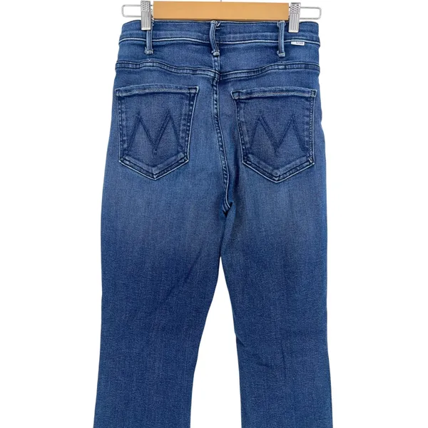 MOTHER The Hustler Flood Fray Jeans Whatever You Want Wash‎ Size 26 - Image 10