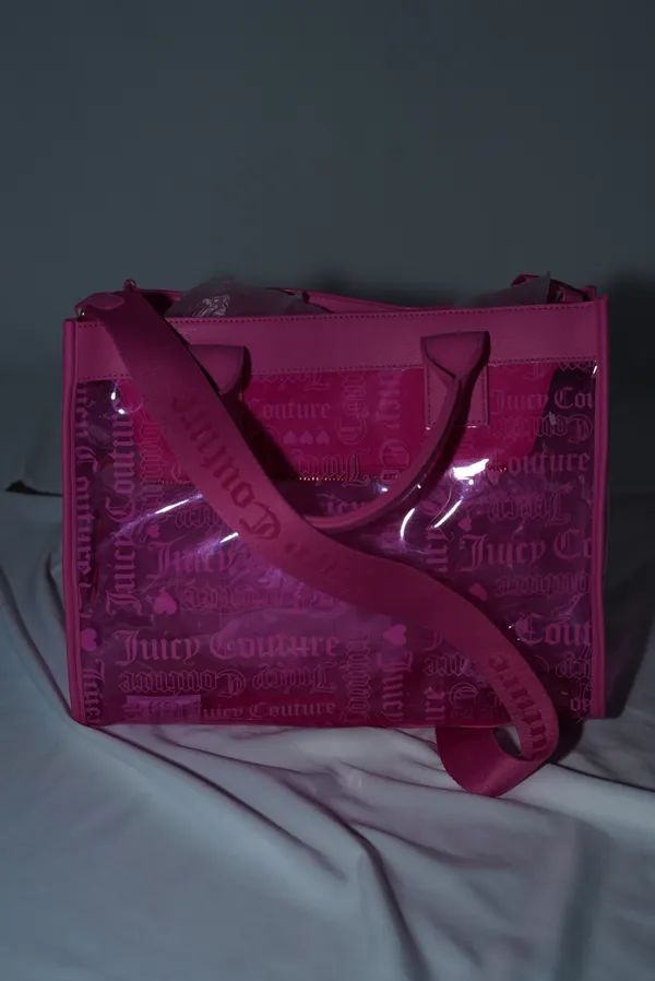 Juicy Couture Hot Pink Purse - Image 5