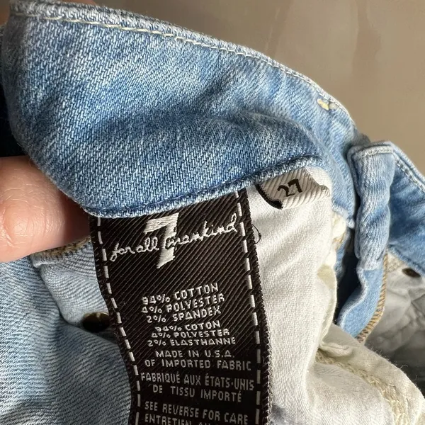 7 for all man kind the skinny size 27 - Image 6