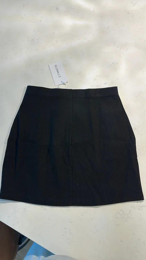 Black Mini Skirt - Image 2