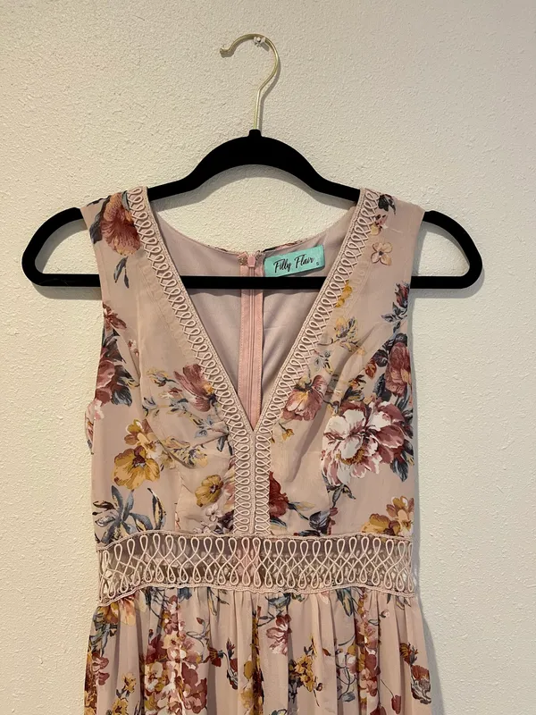 Boutique Floral Maxi Dress - Image 4