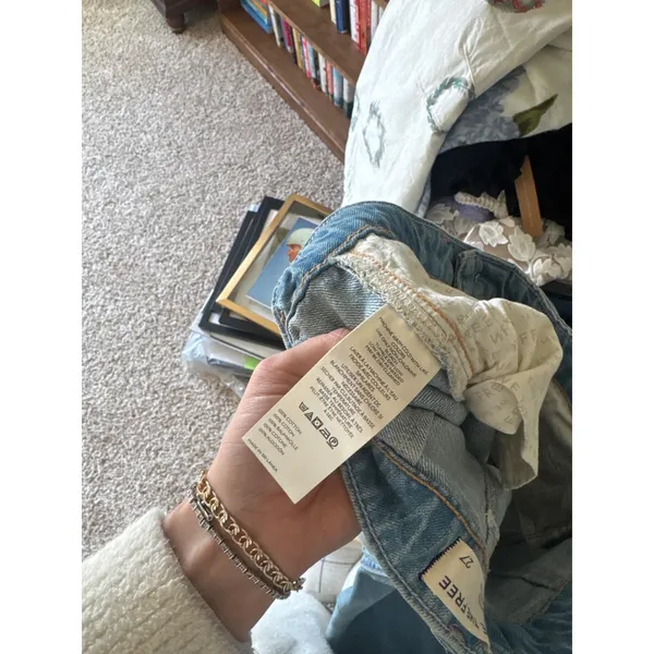 FREE PEOPLE Cerine Relaxed Bootcut Jeans NEW Size 27 - Image 8