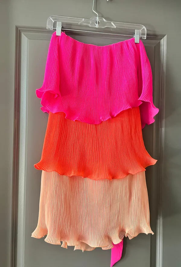 Strut & Bolt Strapless Tiered Dress - Image 3