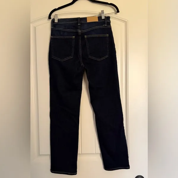 Pistola Women's Dark Blue Straight Jeans - Image 2