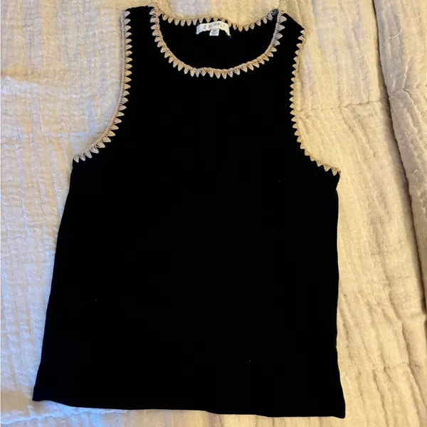 Z Supply JAIDYNN WHIPSTITCH RIB TANK - Image 2