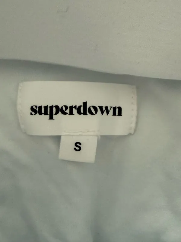 superdown White Strapless Twist-Front Camisole - Image 2