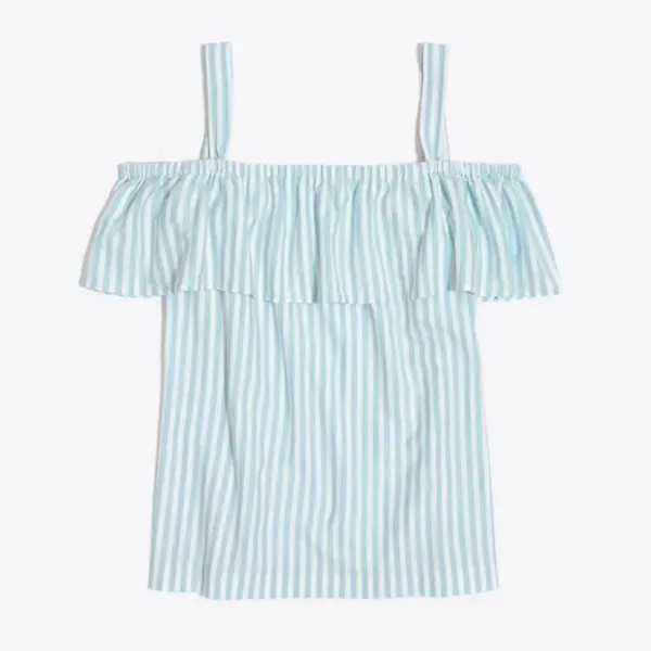 ✨ 2xHP✨Striped off-the-shoulder tank top✨ - Image 3