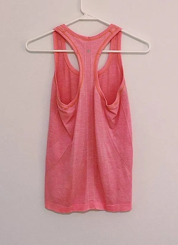 Pink Lululemon Swiftly Tech Tank - Image 2