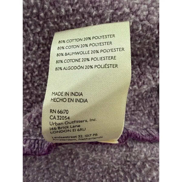 Free People It's A Vibe Hoodie Purple Women's Size Small - Image 14