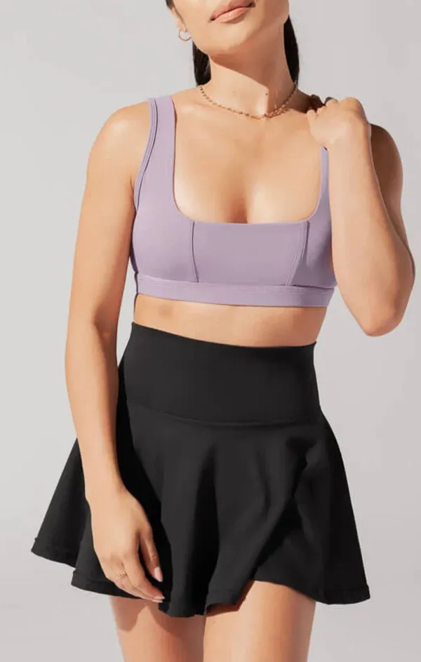 Popflex Supersculpt™ Twirl Skort with Pockets - Black - Image 2