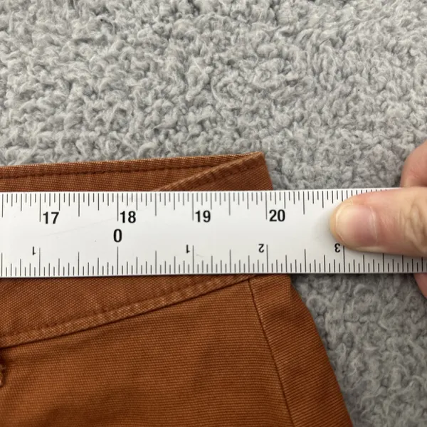 Old Navy High Rise Wide Leg Pants Burnt Rust Orange Retro Boho Women's 18 x 25 - Image 5