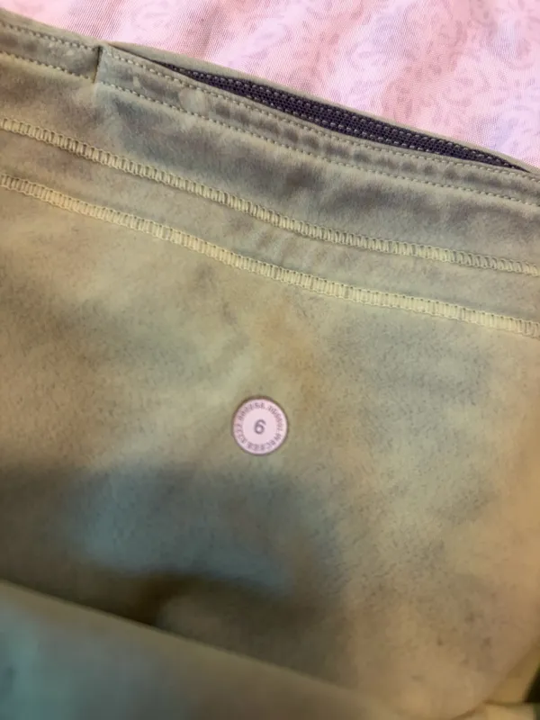 Lululemon Base Pace High-Rise Crop 23" City Grit Green Multi - Image 8