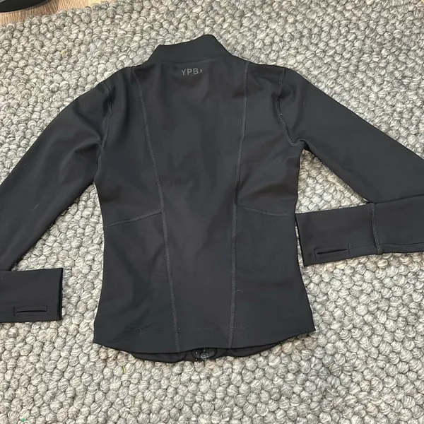YPB Atheltic Full Zip Women's Black Workout Jacket Size XS - Image 11