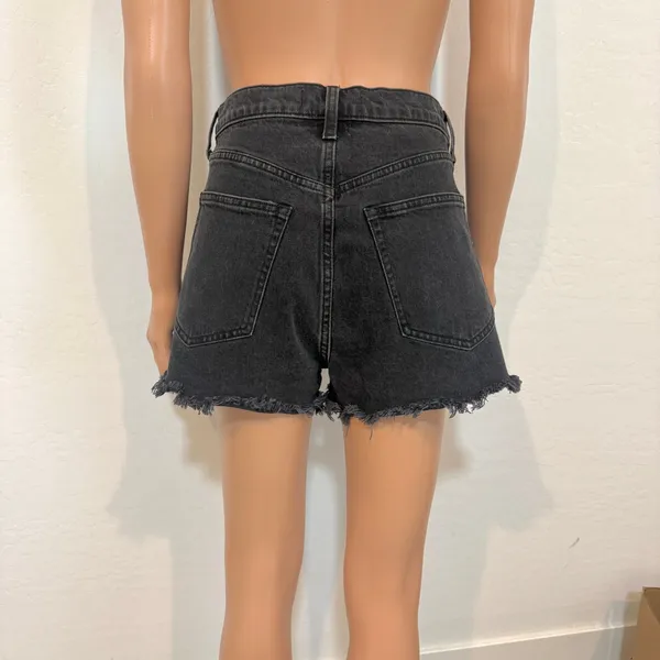 Abercrombie & Fitch 29 8 Curve Love high rise mom short SH 3581 - Image 7