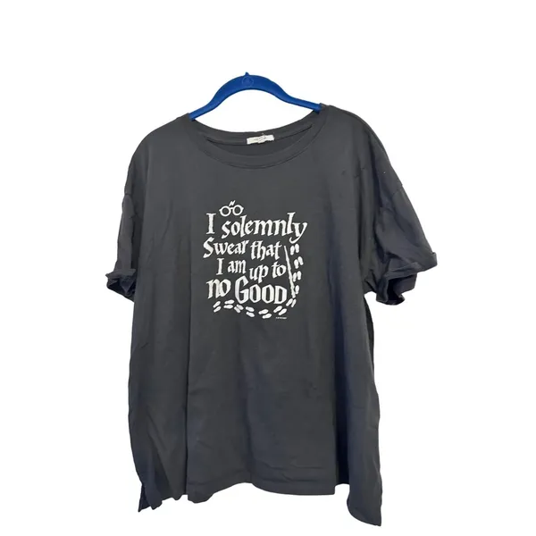 Maurices Harry Potter‎ I solemnly swear women's gray t-shirt XXL - Image 2