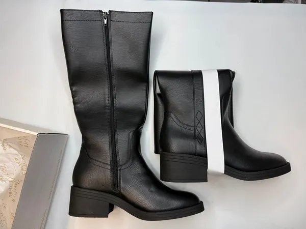 Blowfish Malibu Women's Nomads Block Heel Western Tall Boots- Size 7.5M - Image 5