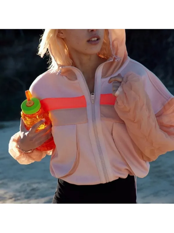 FP Movement x Free People Summer Breeze Hoodie Windbreaker Jacket - Image 3