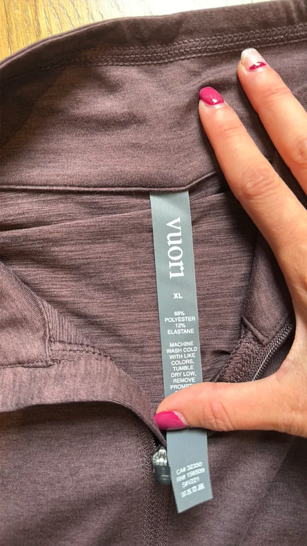 Vuori mens quarter zip - Image 3