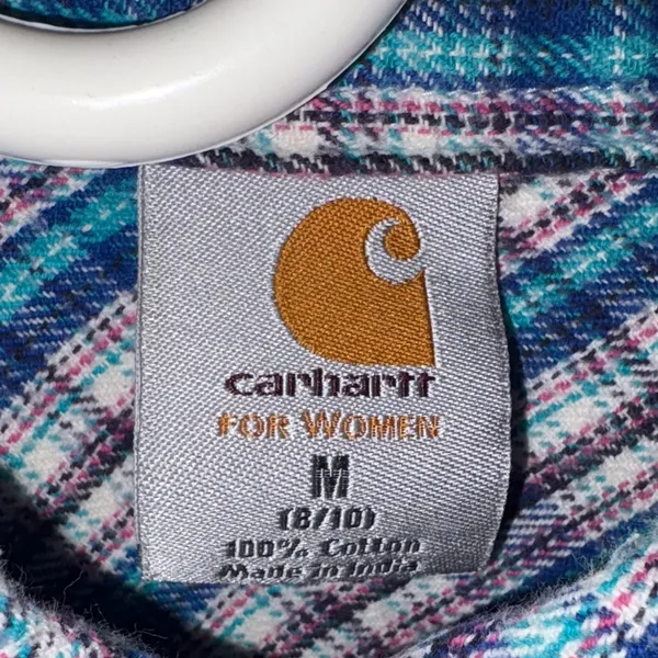Carhartt Multicolor Plaid Long Sleeve Shirt - Image 2