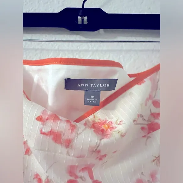 Ann Taylor Floral A-Line Skirt - Image 2