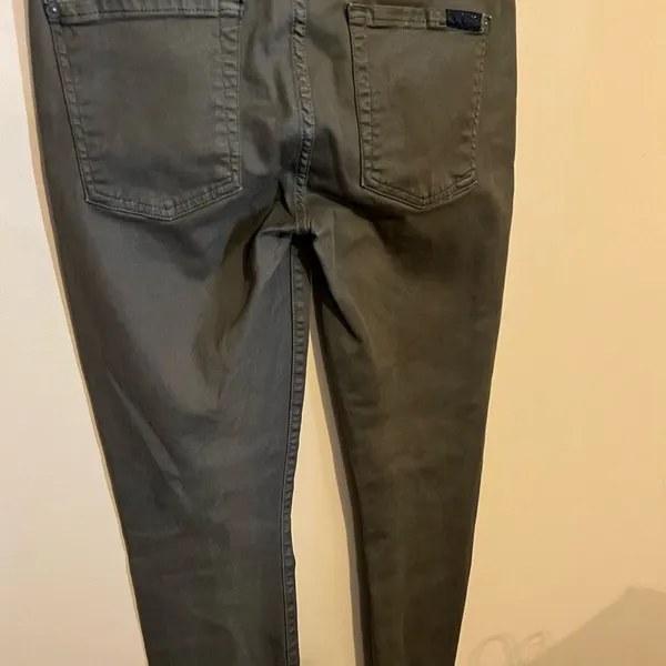 7‎ for all mankind green jeans 27 - Image 7