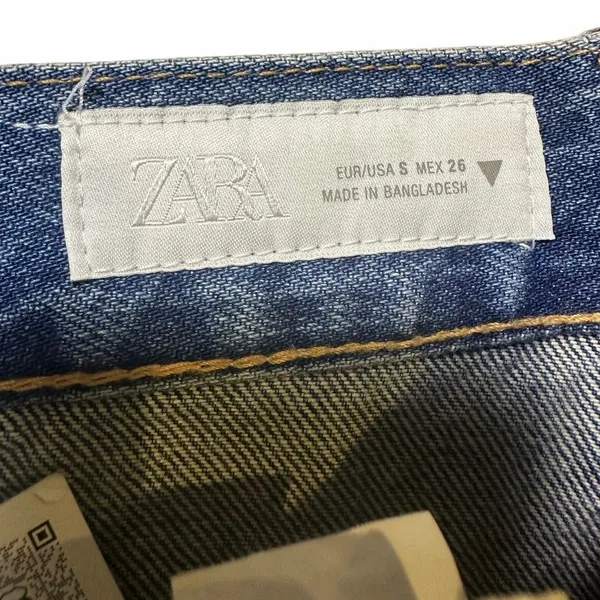 Zara Denim Mini Skirt NEW - Image 2