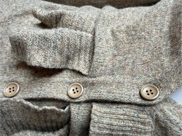Anthropologie Moth Wool Split Decision Ruffle
Cardi Sweater Size Small - Image 4