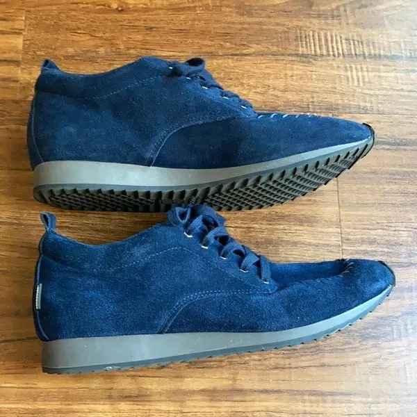 Aerosoles Panoramic blue suede sneakers‎ size 10.5 - Image 4