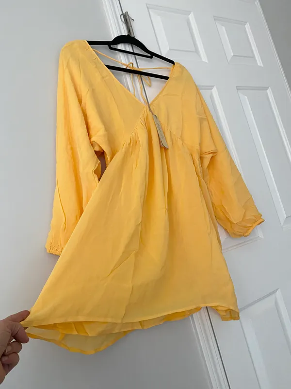 Anthropologie NWT Forever That Girl Flowy Mini Dress, Size S - Image 8