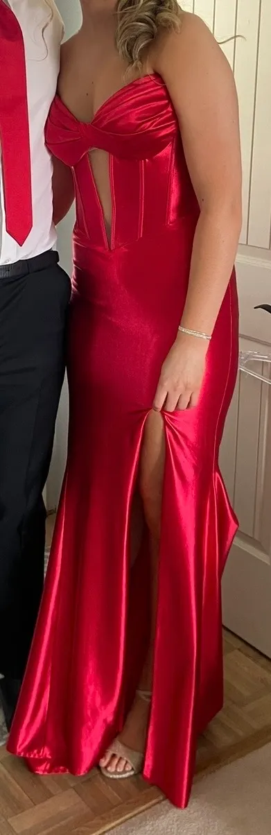 Red Jovani Prom Dress - Image 2