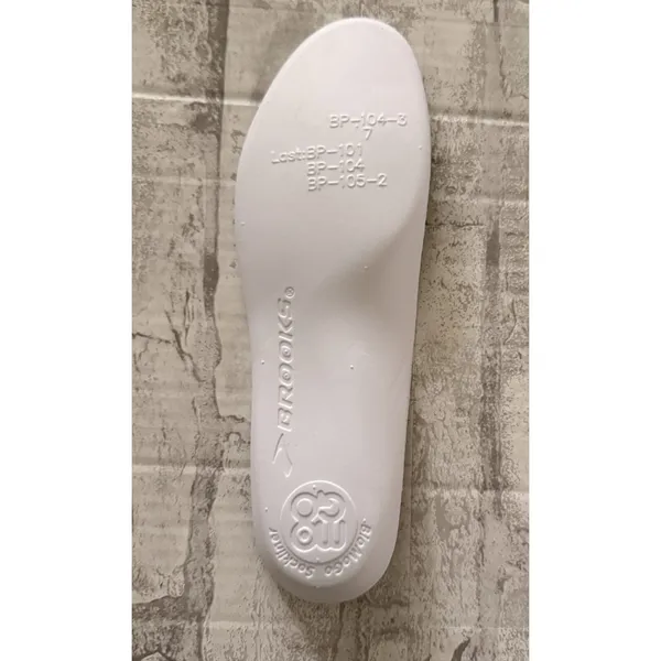 Brooks Replacement Running Right Shoe Insole Sockliner Support BP-104-3 Sz 7 - Image 2