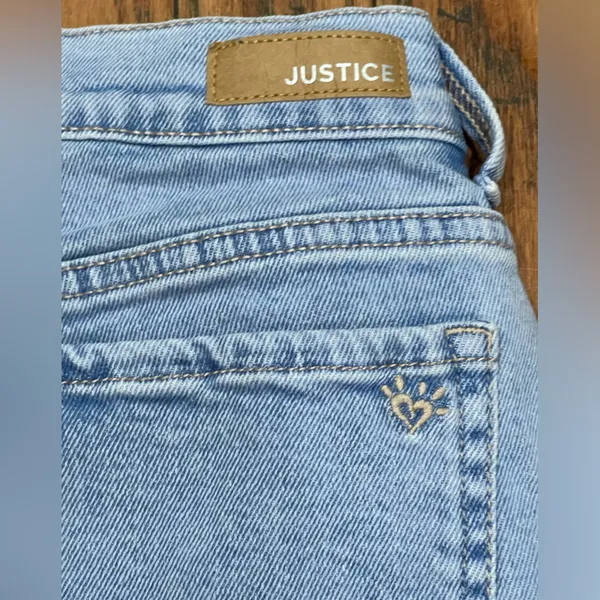 Justice Blue Denim with Brown Accents - Image 7