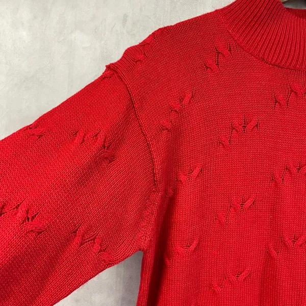 Vintage Partners Mervyns Womens Sweater Size M‎ Textured Preppy Retro 90s Indie - Image 5