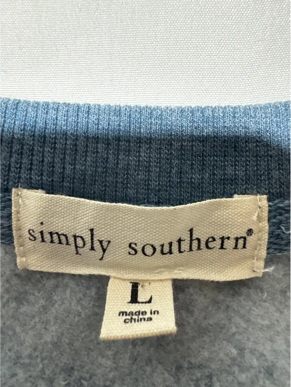 Simply Southern Western Barbie Sweatshirt - Large Cozy Fun! - Image 4