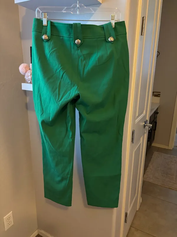 Green White House Black Market Pants - Image 2