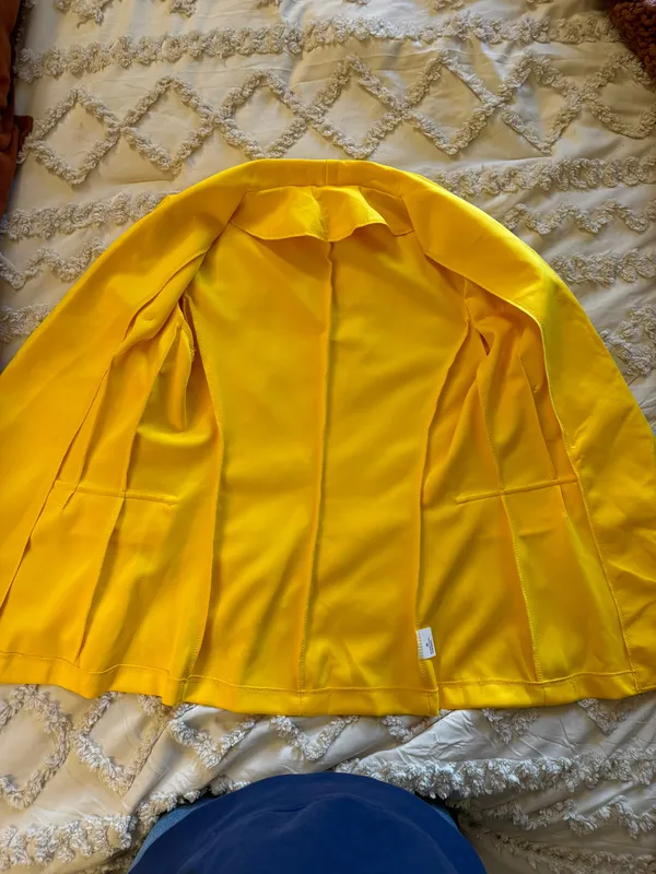Yellow Blazer Size M - Image 4