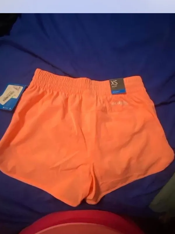 Neon Orange Women’s Athletic Shorts - Columbia - Image 2