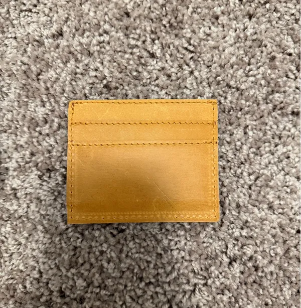 Able Leather Alem Card Case Wallet in Cognac - Image 6