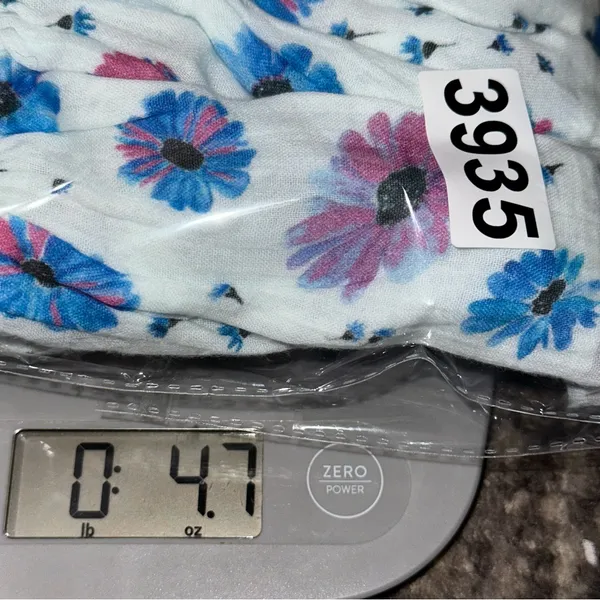 LoveShackFancy Size XS Deep Cotton Candy Blue Liberty Print Smocked Kodie Dress - Image 15