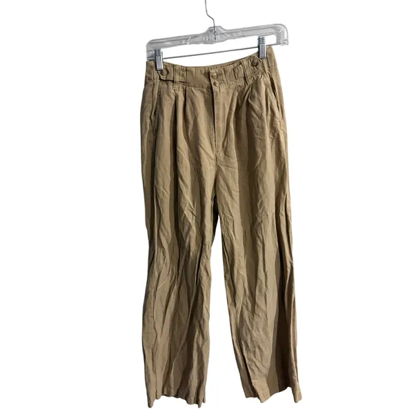 Madewell The Harlow Wide Leg Pant Women’s 00 Seed Khaki Tan NG521 - Image 2