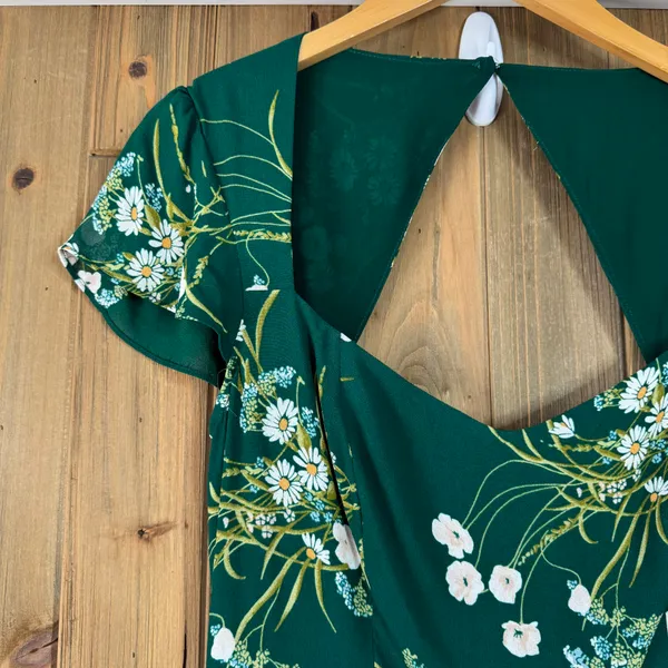 Reformation Rosi Dress Buena Green NEW - Image 2